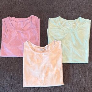 SHEIN Light Blue Mesh Top